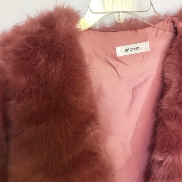 Storets Pink Fur Jacket - Picture 3 of 3
